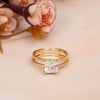 Golden Crown CZ Ring