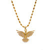Golden Eagle 18K Gold Plating CZ Pendant