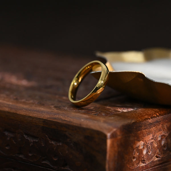Gold Plated Minimal Band