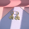 Elephant Drop Earrings