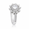 Silver Snowflake Ring