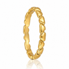 Gold plated Heart Shaped Band