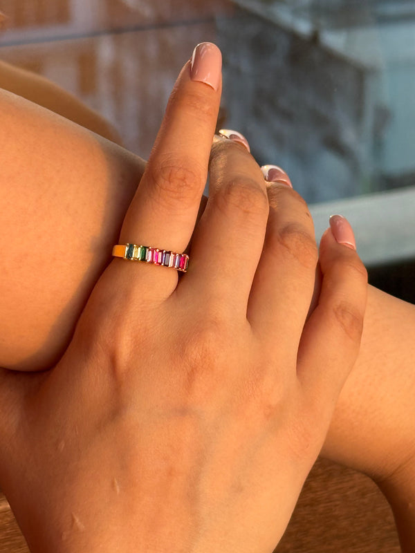 Classic Multistone Ring