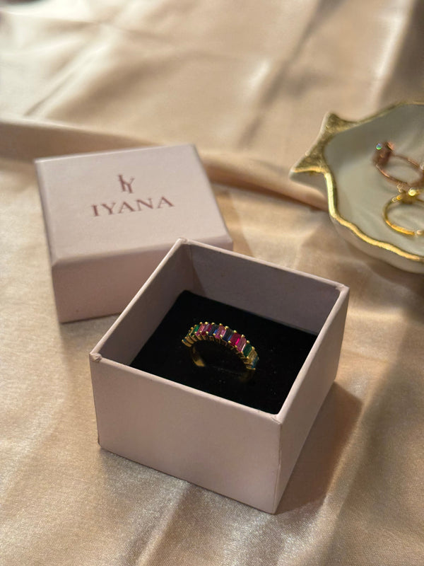 Classic Multistone Ring