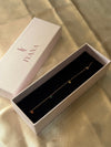 Multistone charm Anklet