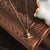 Golden Bear Heart Shaped Pendant