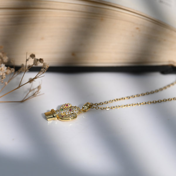 Cactus Zircon Pendant
