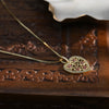 Red Zircon Heart Pendant