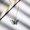 Butterfly Purple Zircon Pendant