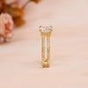 Golden Crown CZ Ring