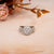 Silver Luxurious Round Big CZ Ring