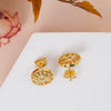 Golden Life Tree CZ Studs