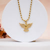 Golden Eagle 18K Gold Plating CZ Pendant