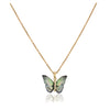 Butterfly Purple Zircon Pendant