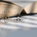 Gold Plated Oval Shaped Zircon Ring