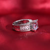 Silver Luxury Zircon ring