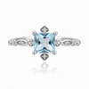 Blue Sea Stone Ring