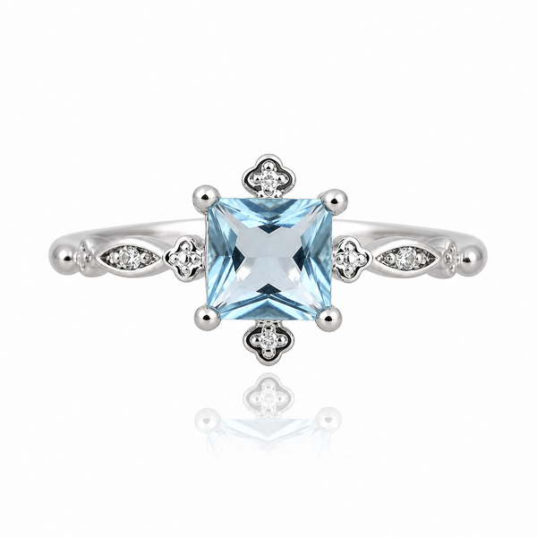 Blue Sea Stone Ring
