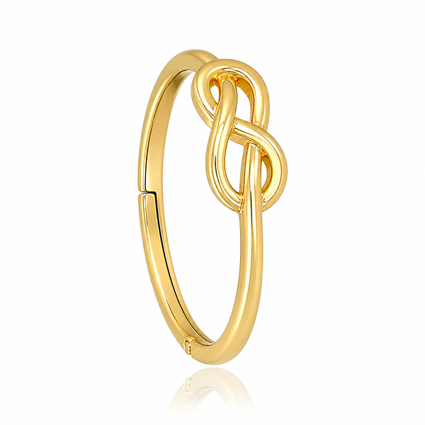 Gold Plated Infinity Ring