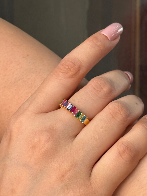 Classic Multistone Ring