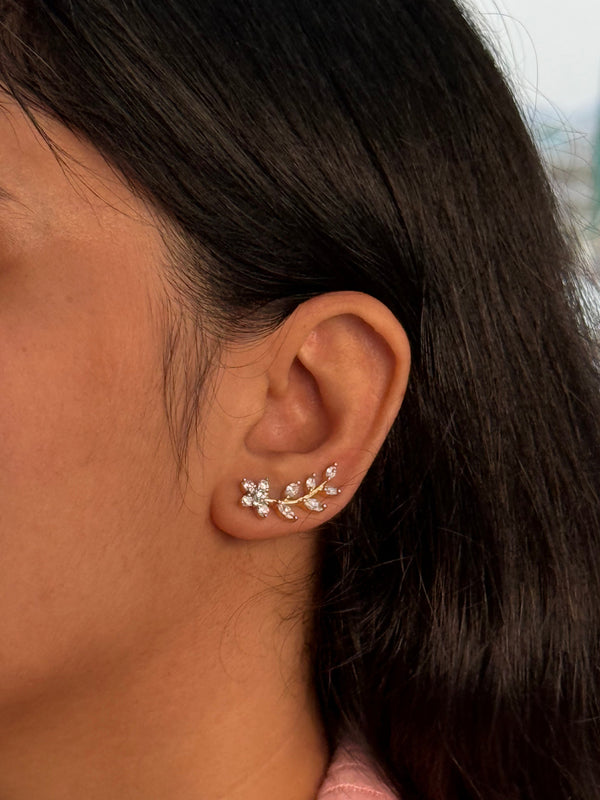 Classic Floral Ear cuffs