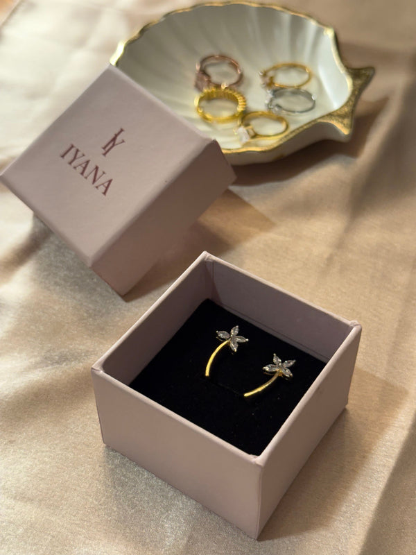 Floral Bloom Ear cuffs