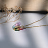 Butterfly Purple Zircon Pendant